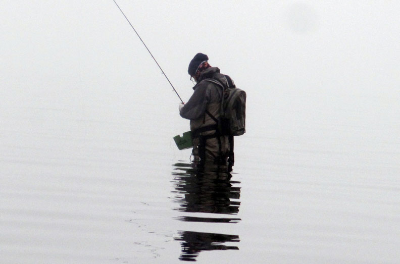 Un uomo in mare! A caccia di sea trout danesi nelle gelide acque del mar Baltico